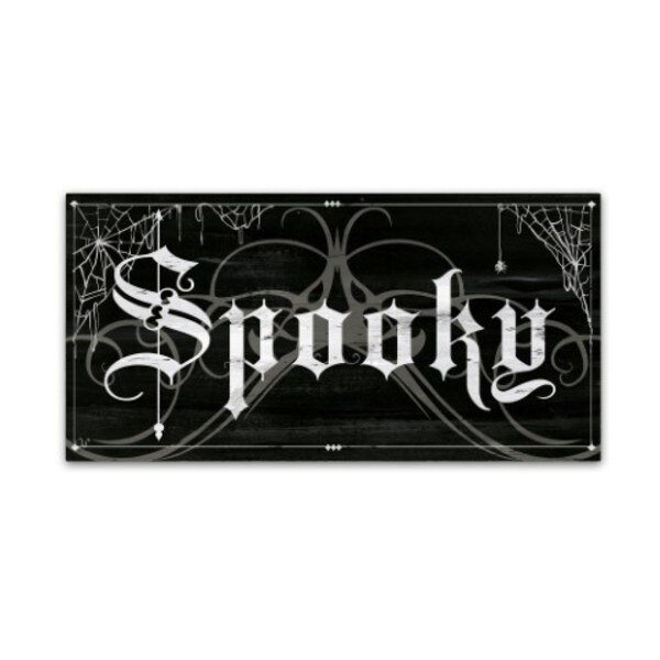 Fiona Stokes-Gilbert 'Spooky' Canvas Art, 24x47, Trademark Fine Art, Mfr#: ALI13743-C2447GG